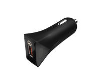 Hama ŁADOWARKA SAMOCHODOWA 1xUSB QC 3.0 CZARNA # - 1436595 - zdjęcie 2